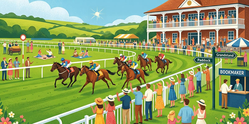 Thirsk Racecourse summer race day